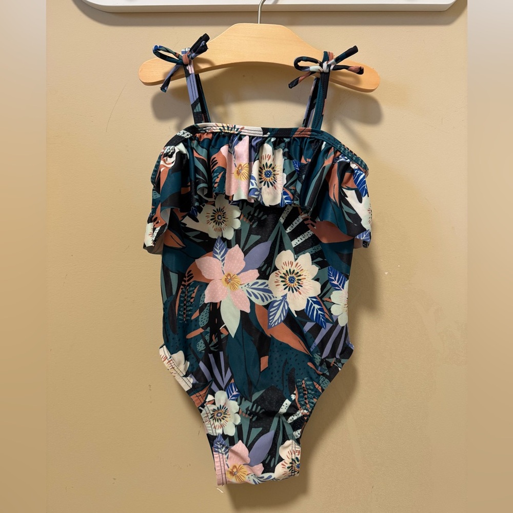 Floral Kids Swimsuit